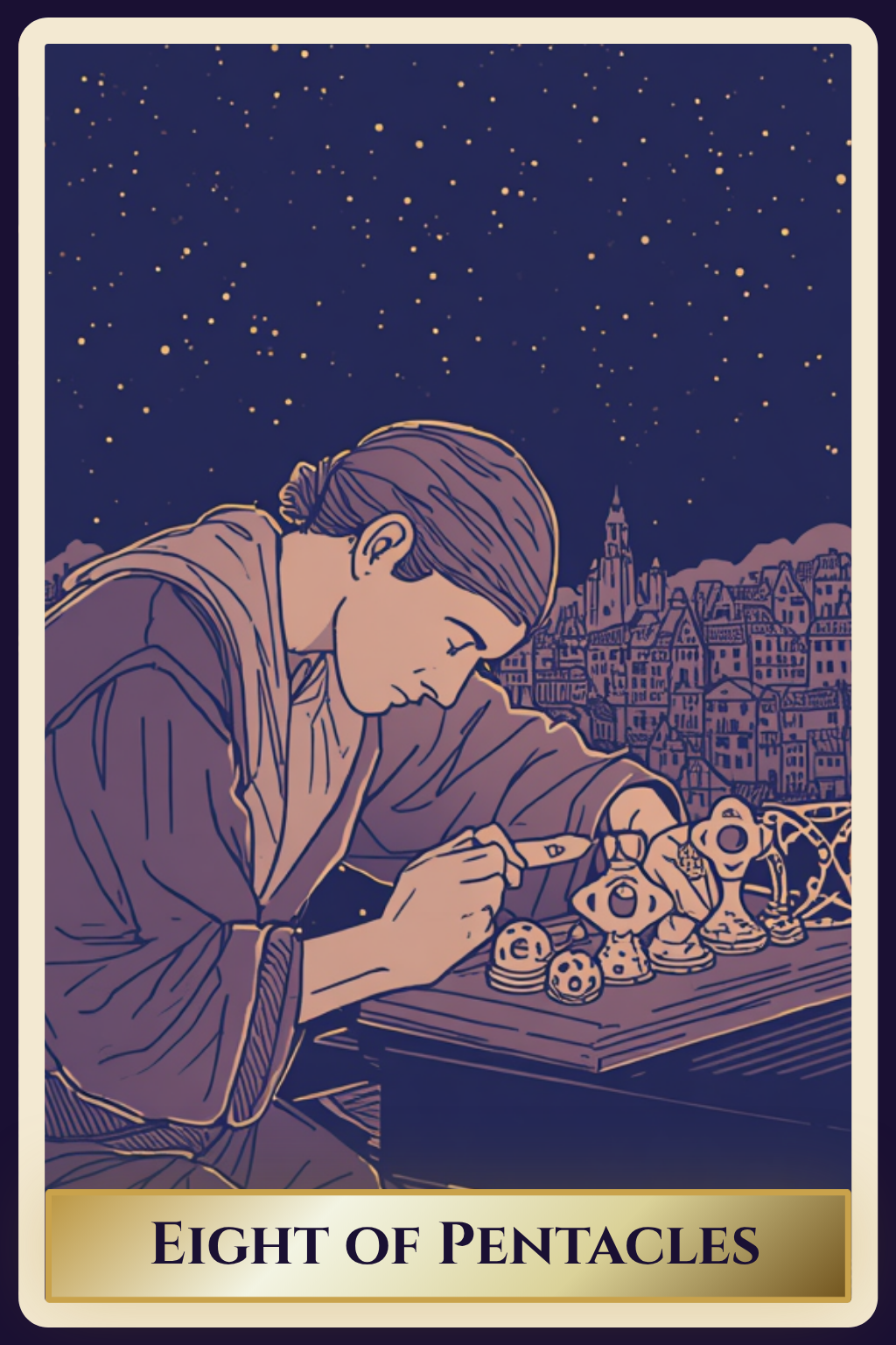 Eight of Pentacles