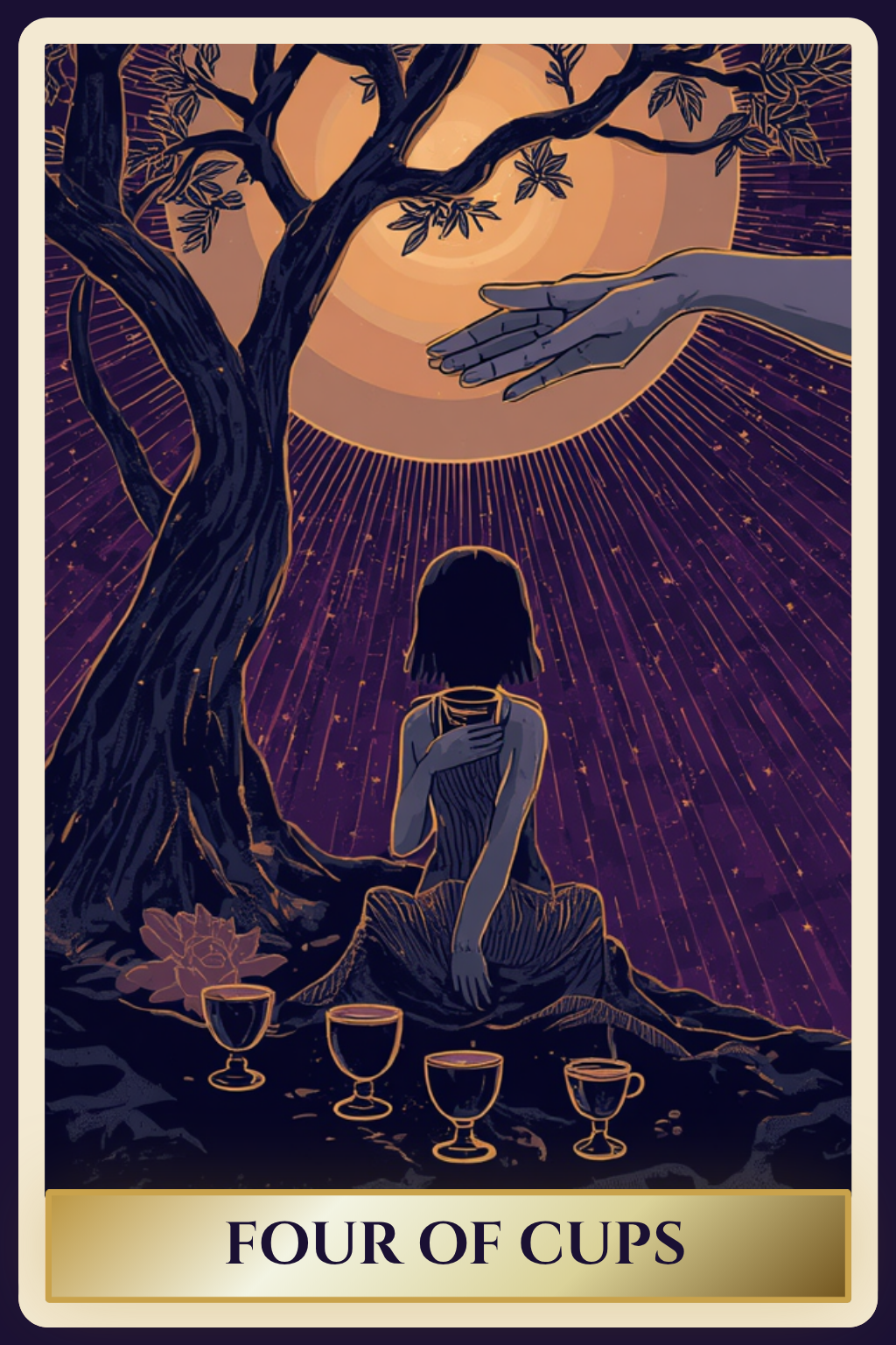 Four of Cups