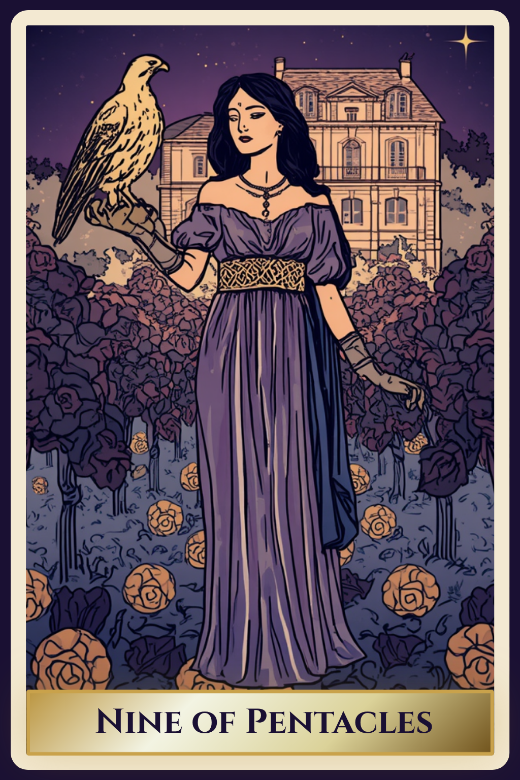 Nine of Pentacles