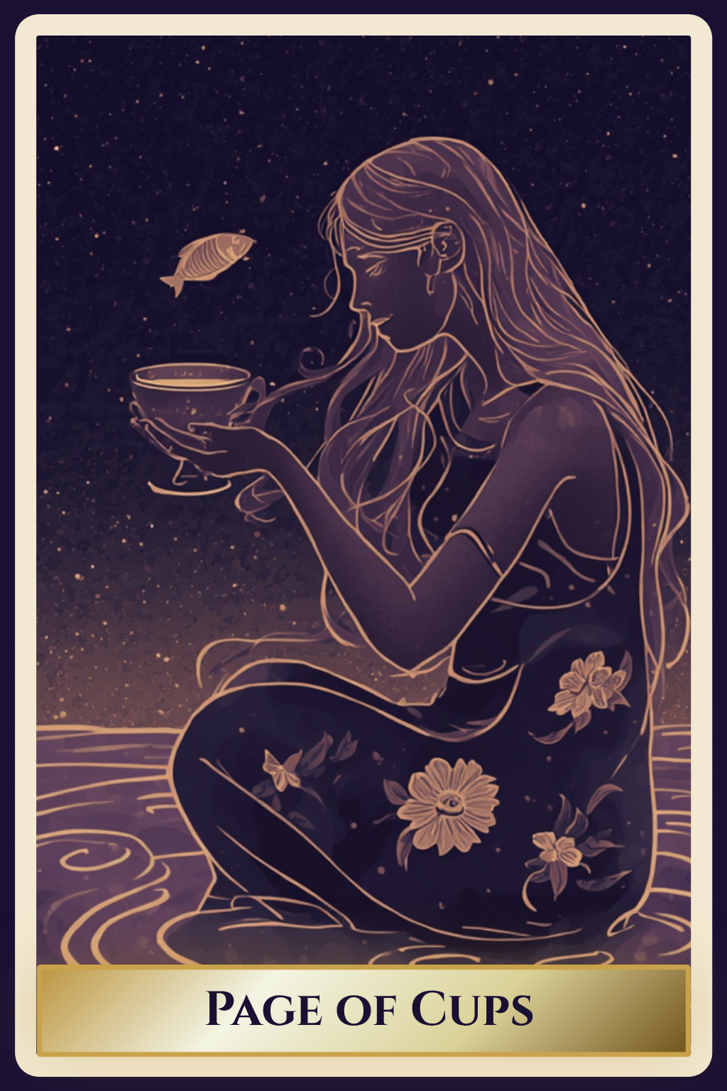 Page of Cups