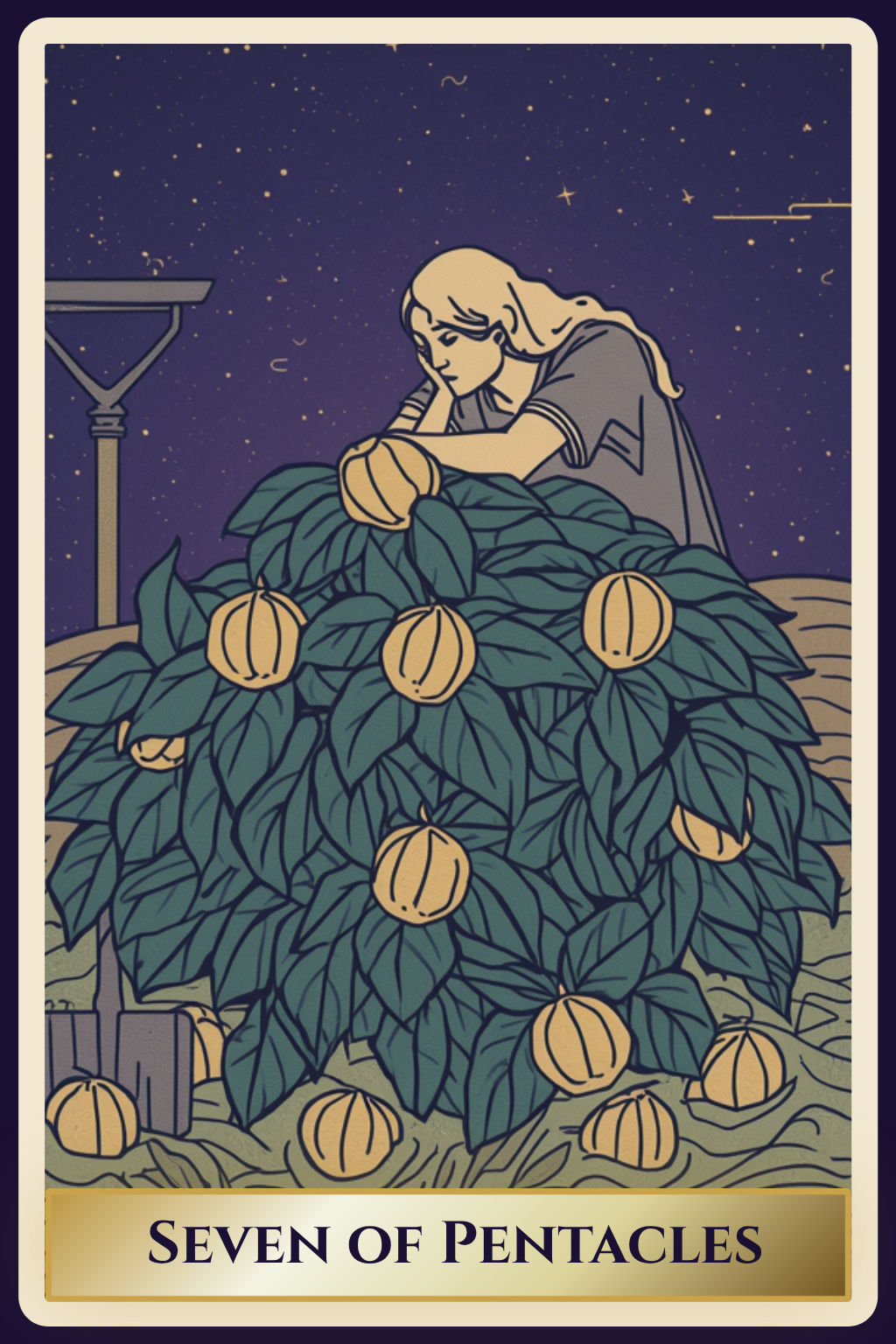 Seven of Pentacles