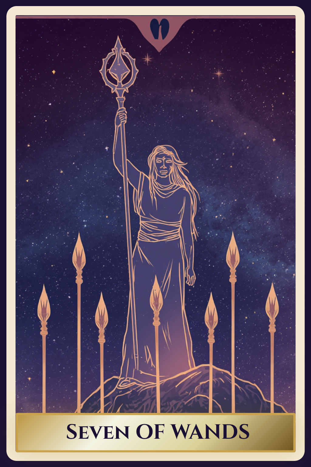 Seven of Wands