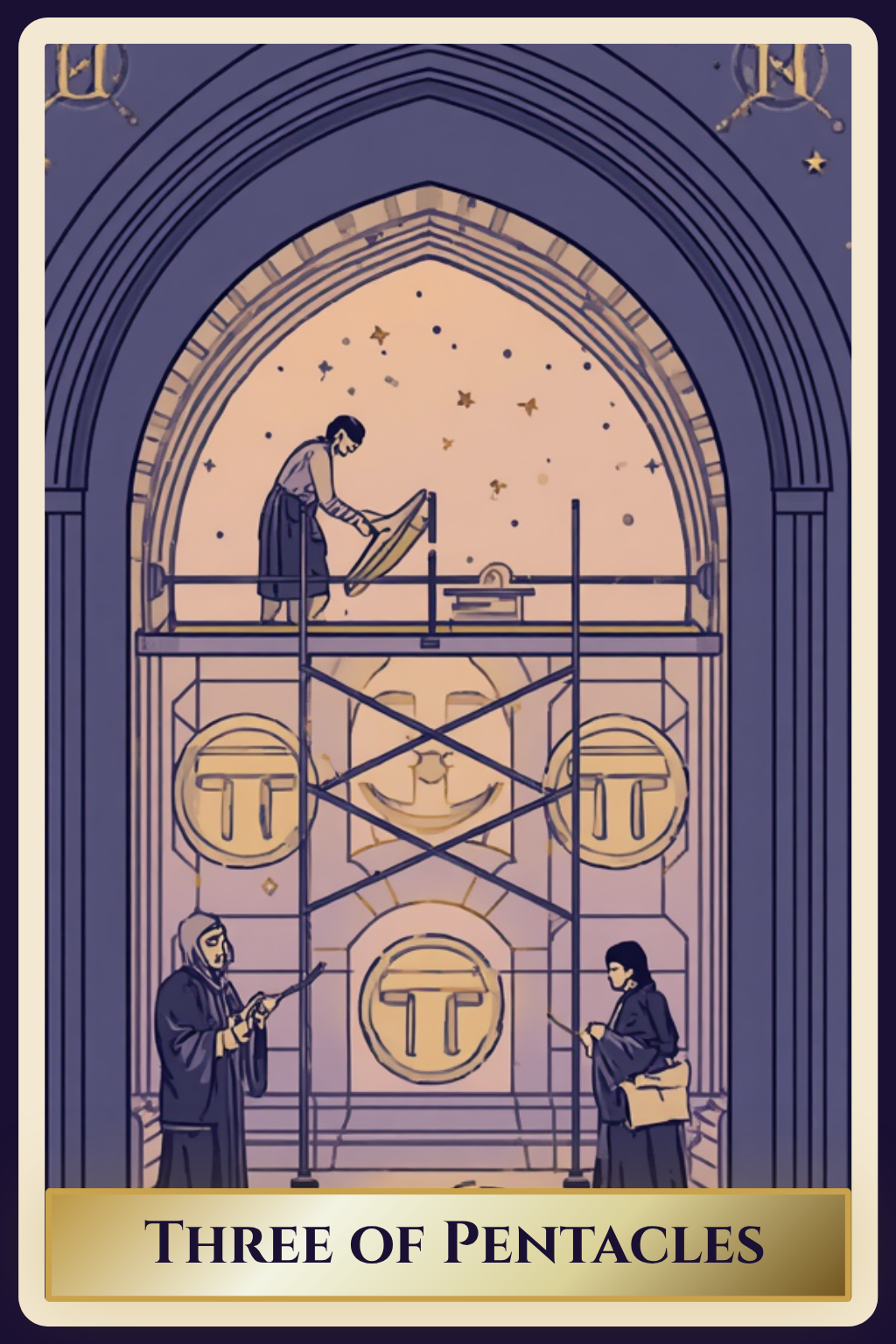 Three of Pentacles
