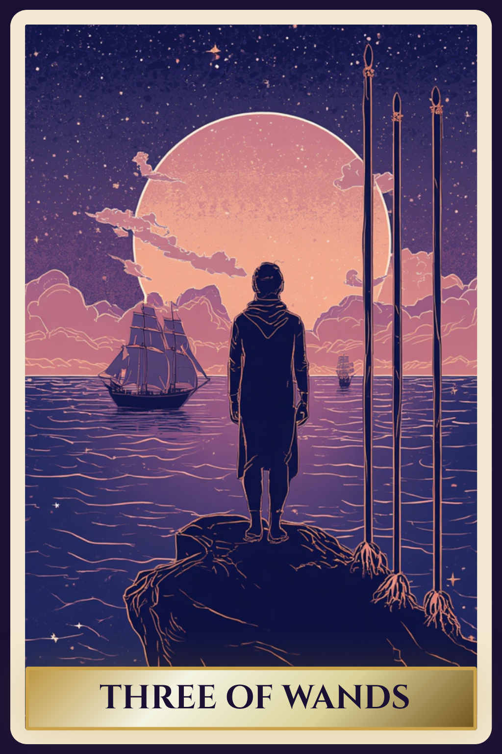 Three of Wands